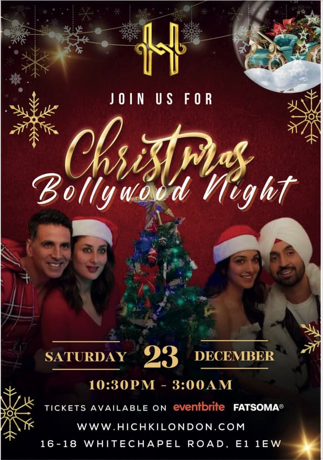 Christmas Bollywood Night