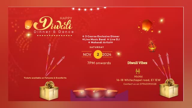 Diwali Dine And Dance